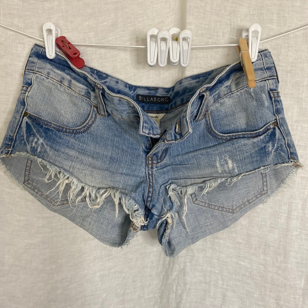 Billabong cutoff denim shorts